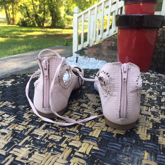 NEW Express Size 7 Rose Pink Pointed Flats - Picture 3 of 7